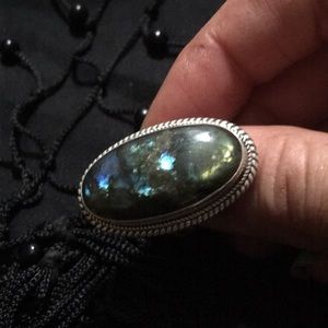 925 ring pretty stone